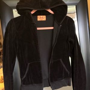 Juicy Couture Velour Zip Up Jacket